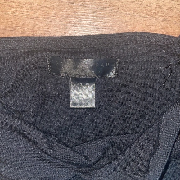 Black tank bodysuit - Picture 2 of 2